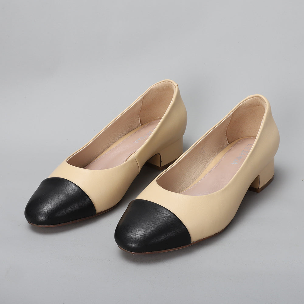 Eliska - Apricot/Black - LE SANSA