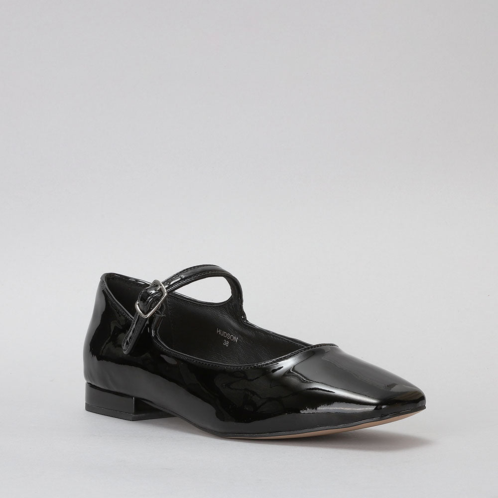 Hudson - Black Patent - Naked Arches