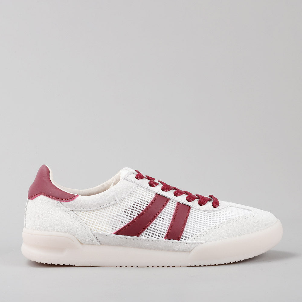 Jamila - White/Burgundy - LE SANSA