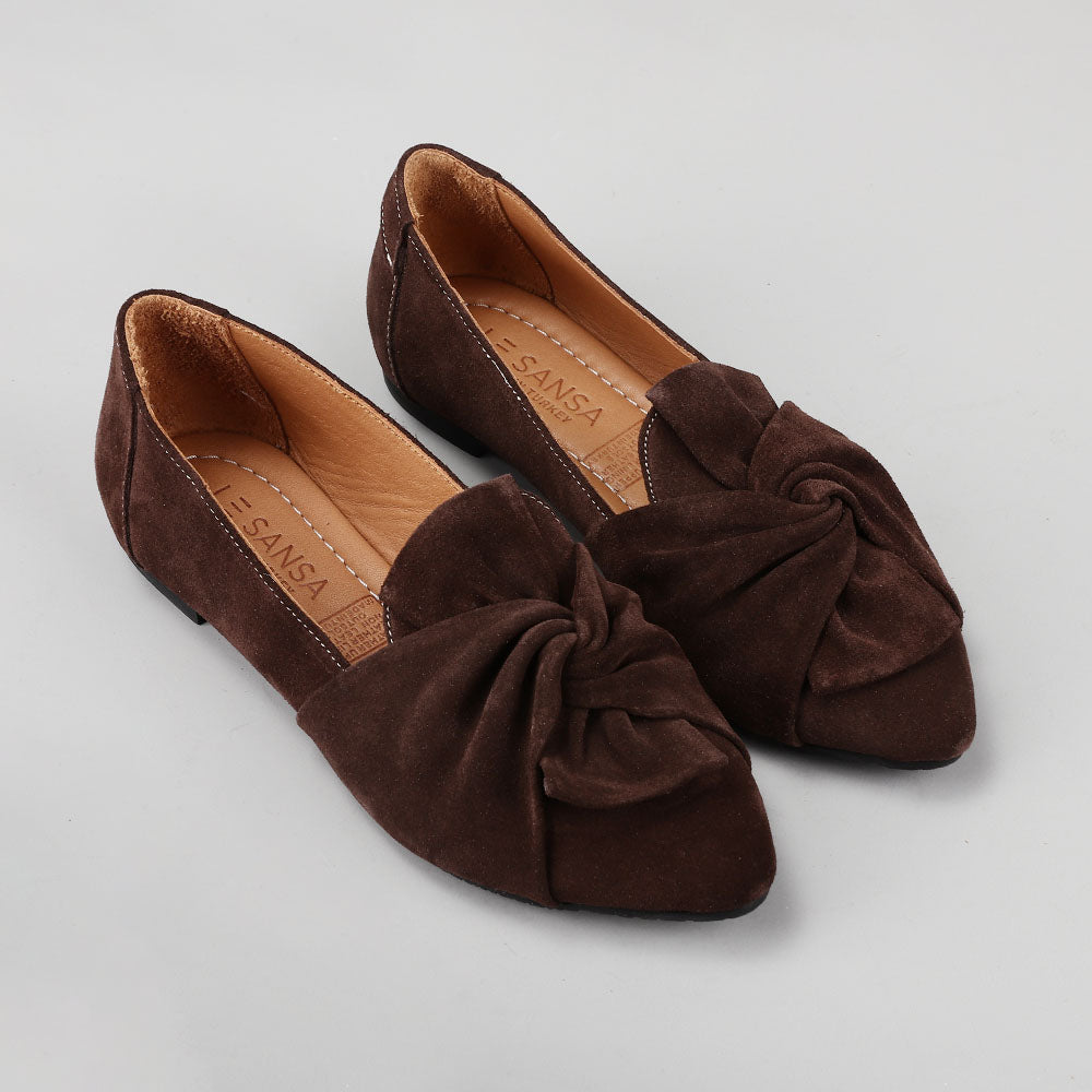 Rosario - Chocolate Suede - LE SANSA