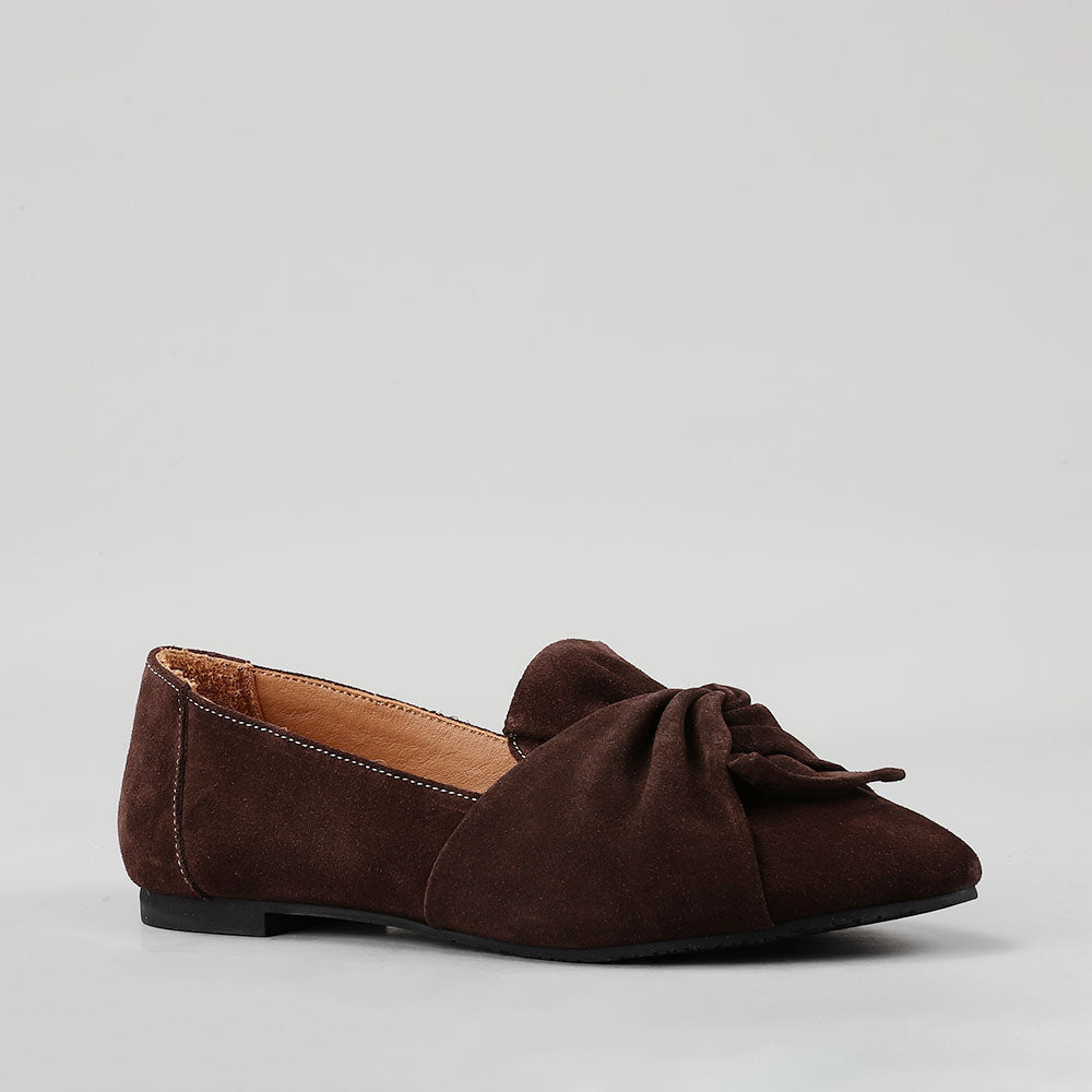 Rosario - Chocolate Suede - LE SANSA