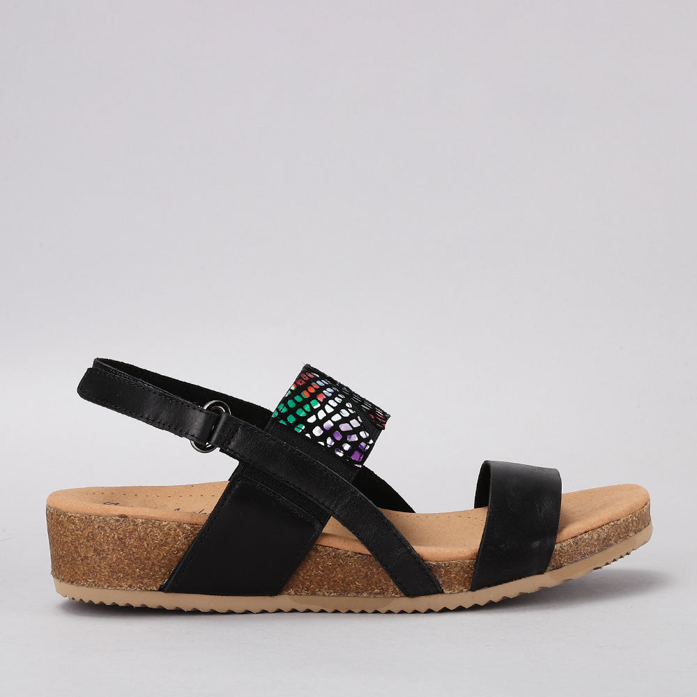 Sprig - Black Print - Naked Arches