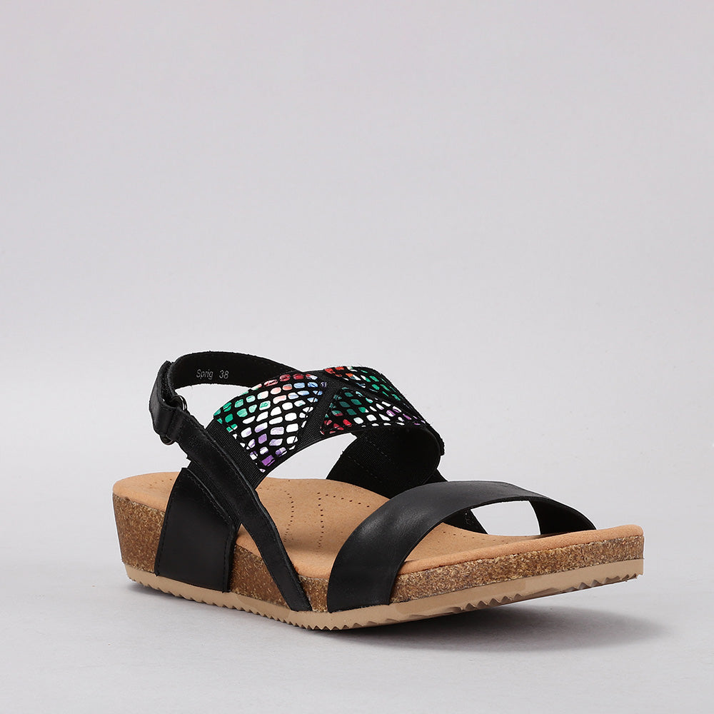 Sprig - Black Print - Naked Arches