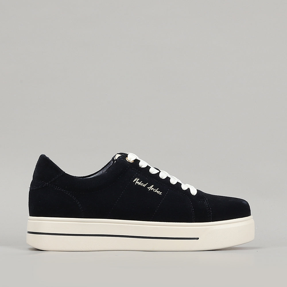 Azealia - Navy Suede - NAKED ARCHES