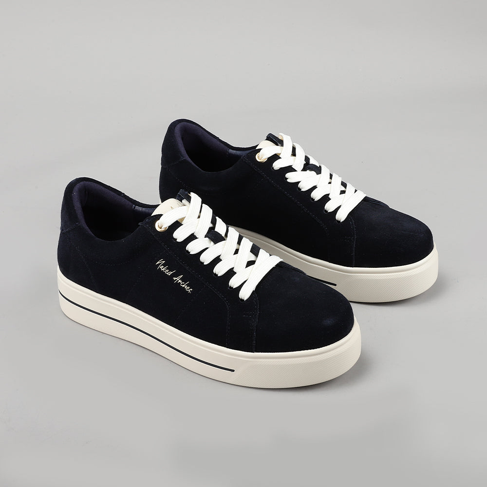 Azealia - Navy Suede - NAKED ARCHES