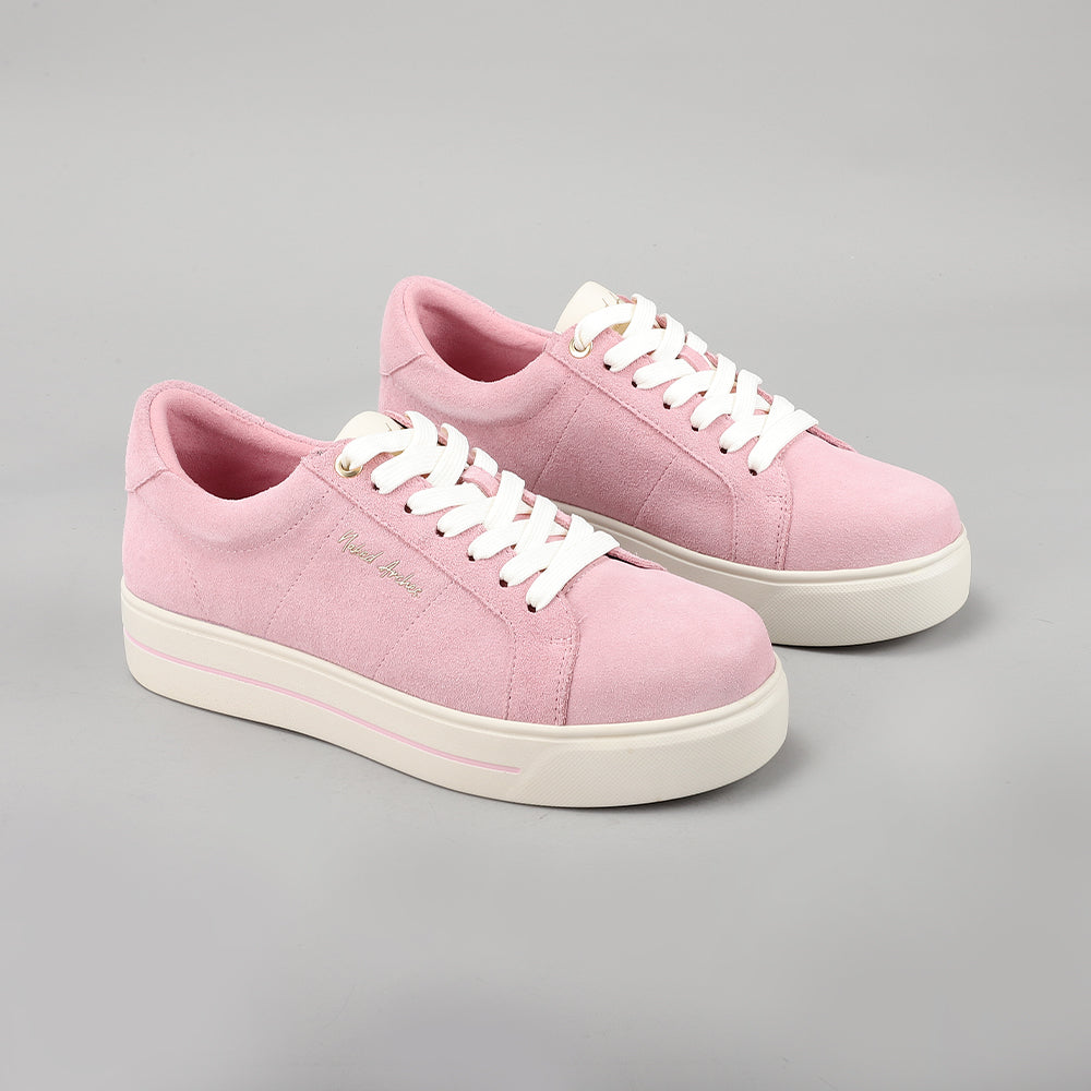 Azealia - Baby Pink Suede