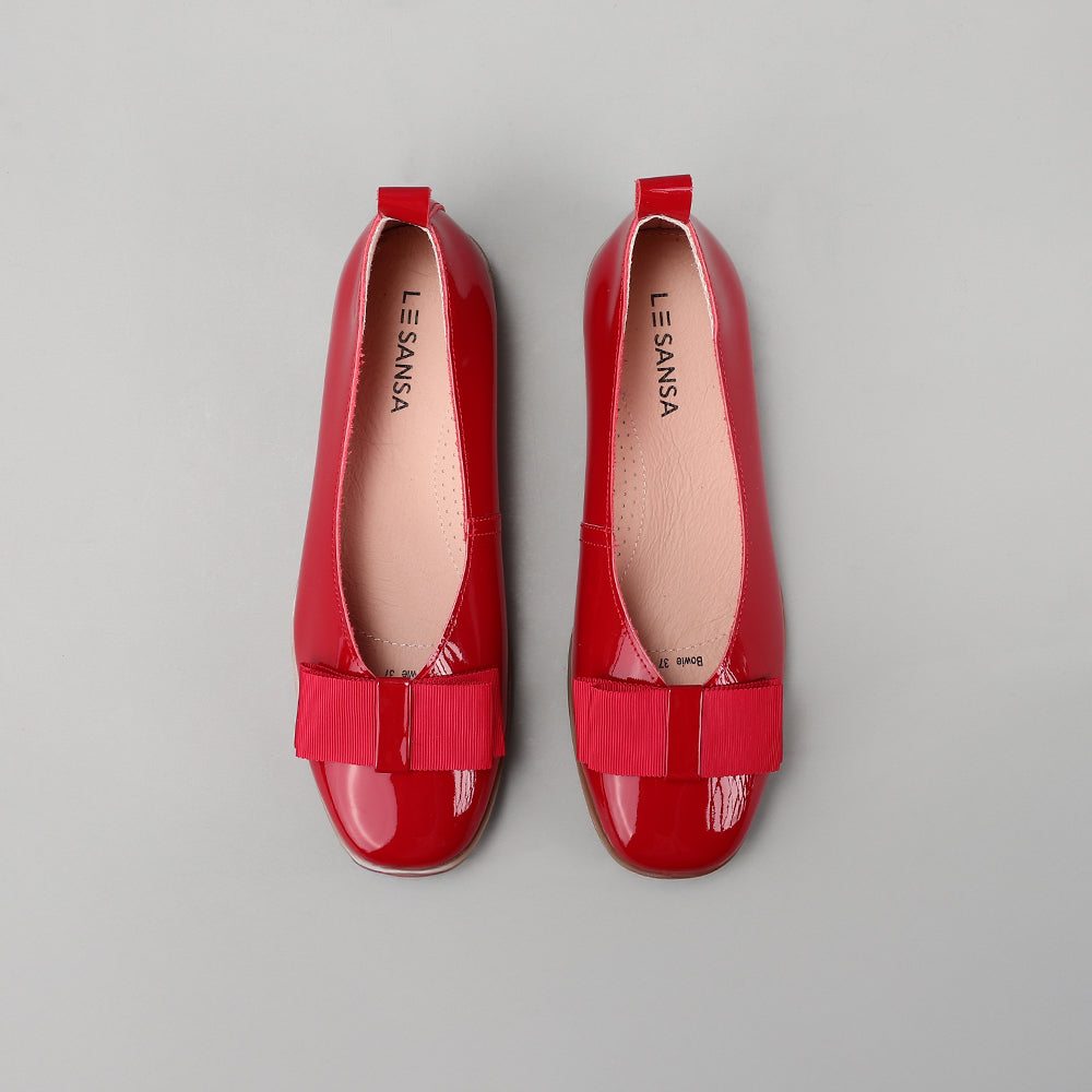 Bowie - Crimson Red Patent - LE SANSA