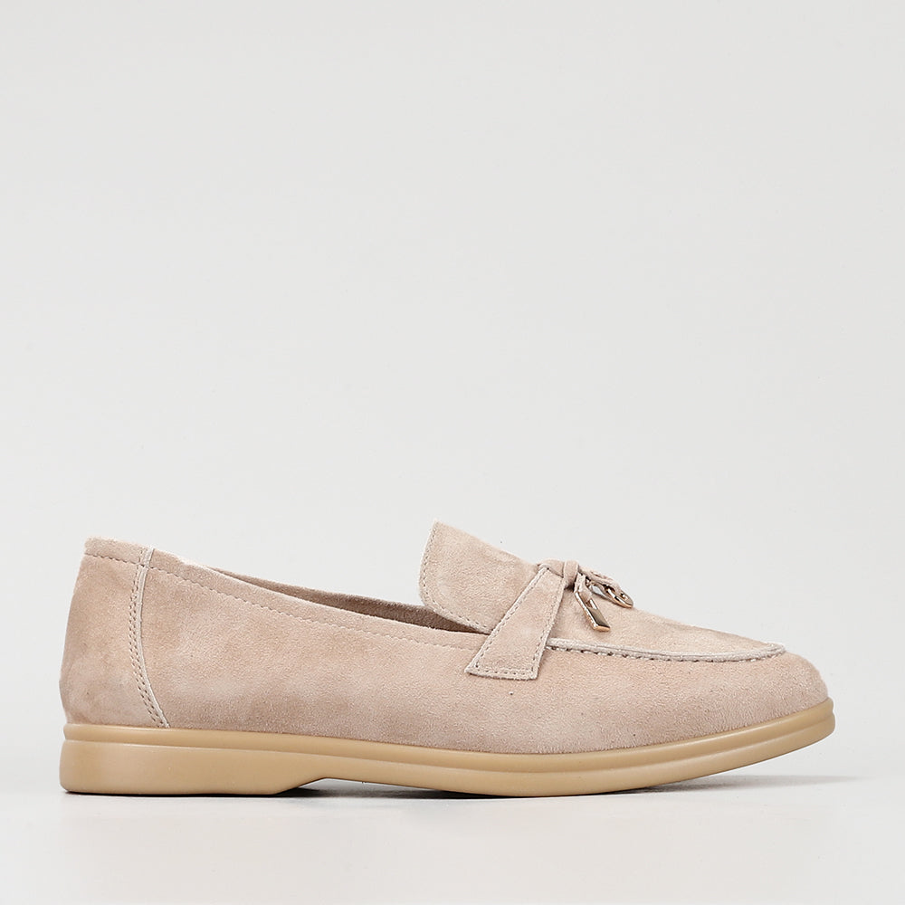 Capri - Taupe Suede - LE SANSA