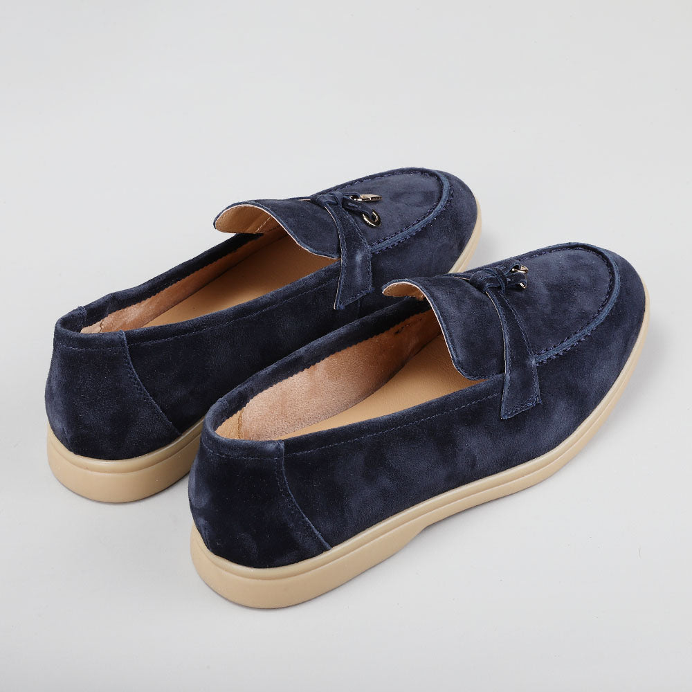 Capri - Navy Suede - LE SANSA