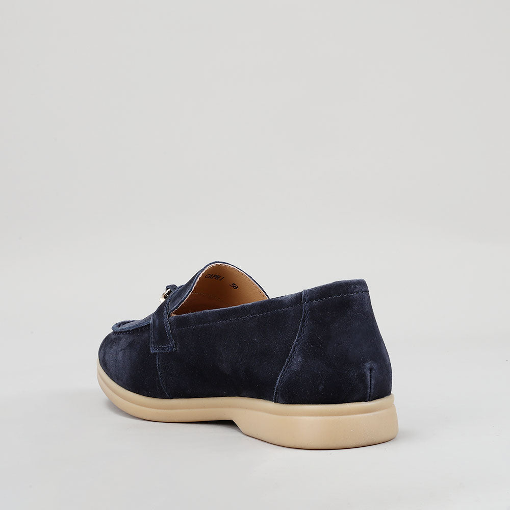 Capri - Navy Suede - LE SANSA