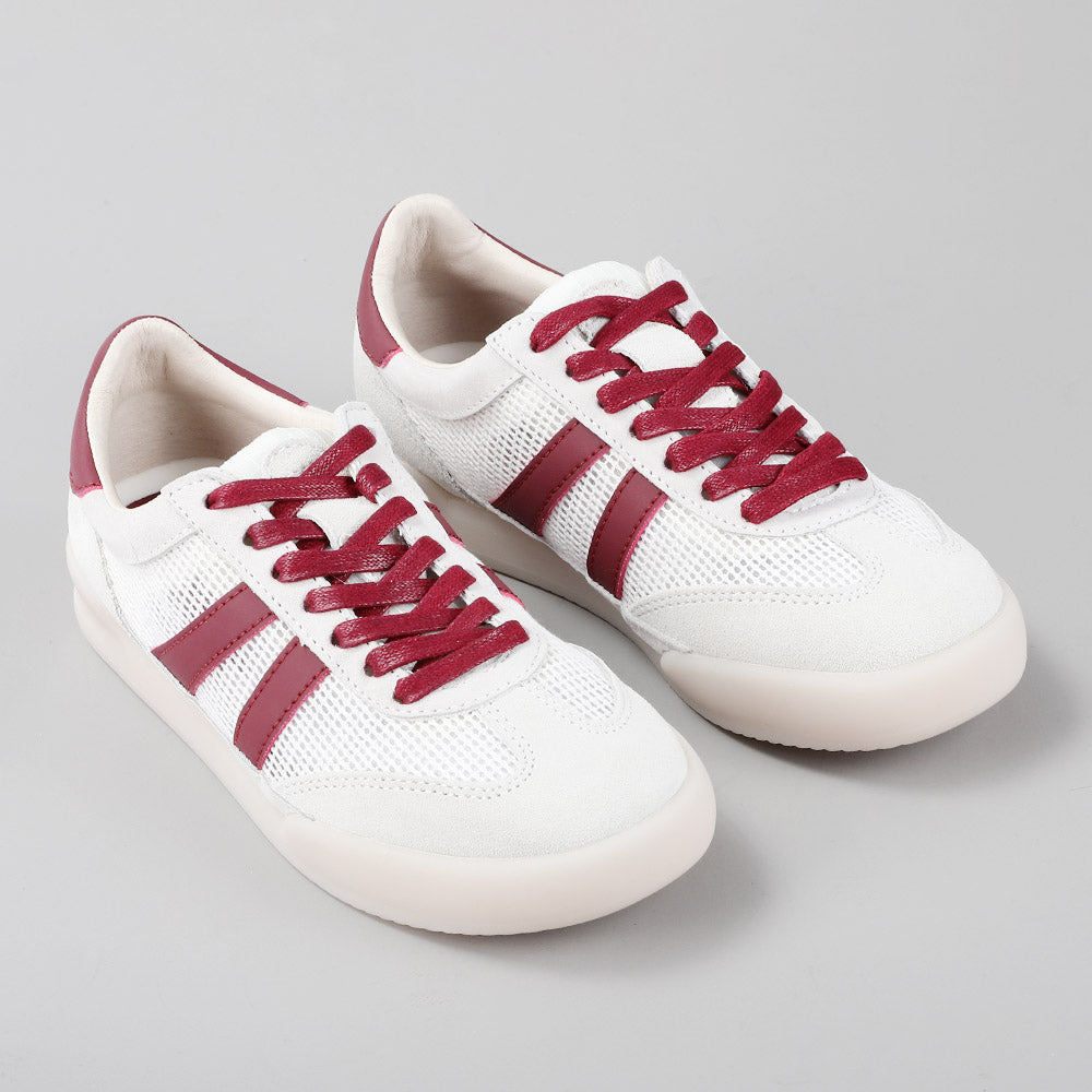 Jamila - White/Burgundy - LE SANSA