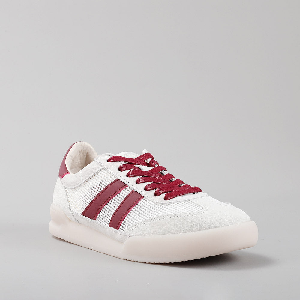 Jamila - White/Burgundy - LE SANSA