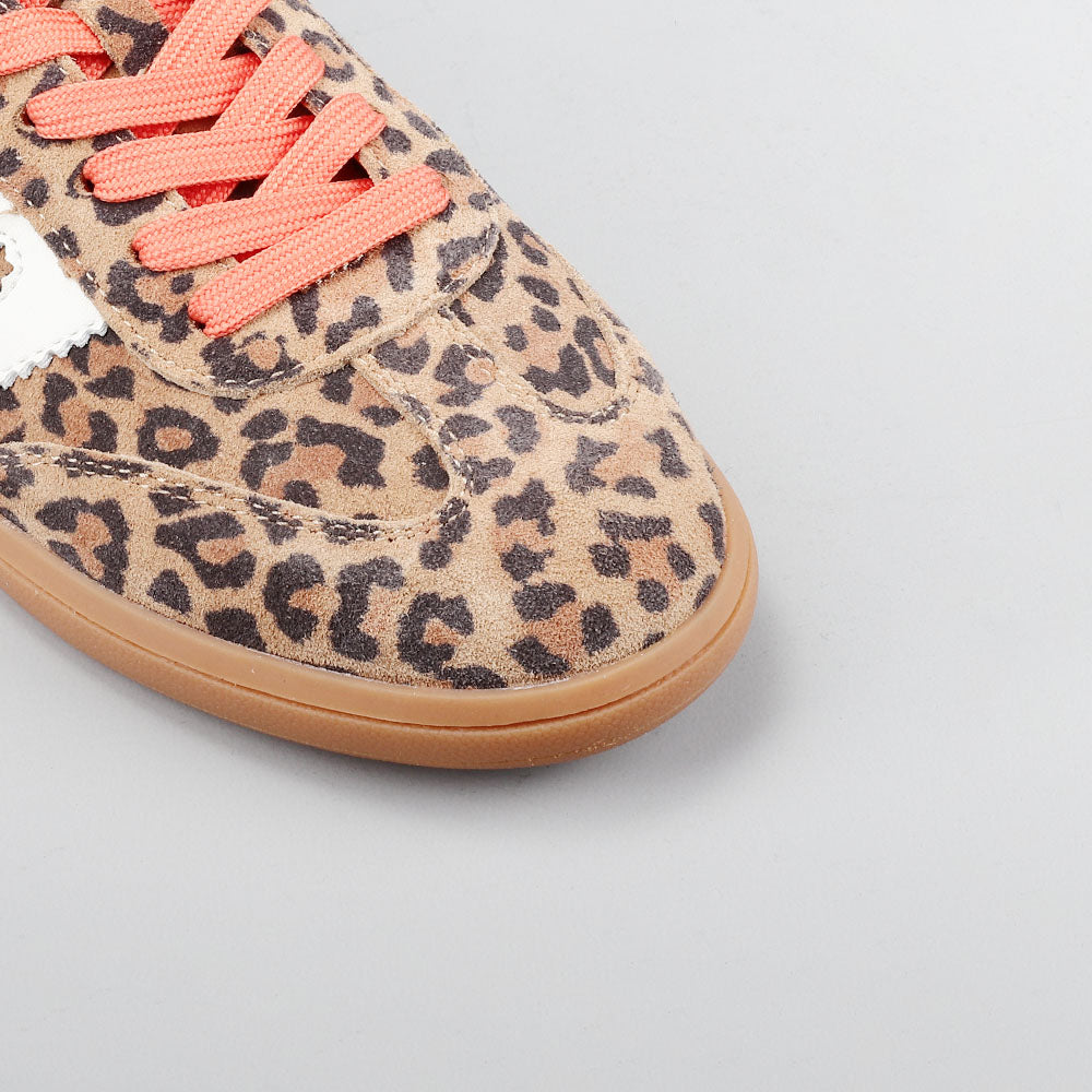 Juno - Leopard Print/Orange - Le Sansa