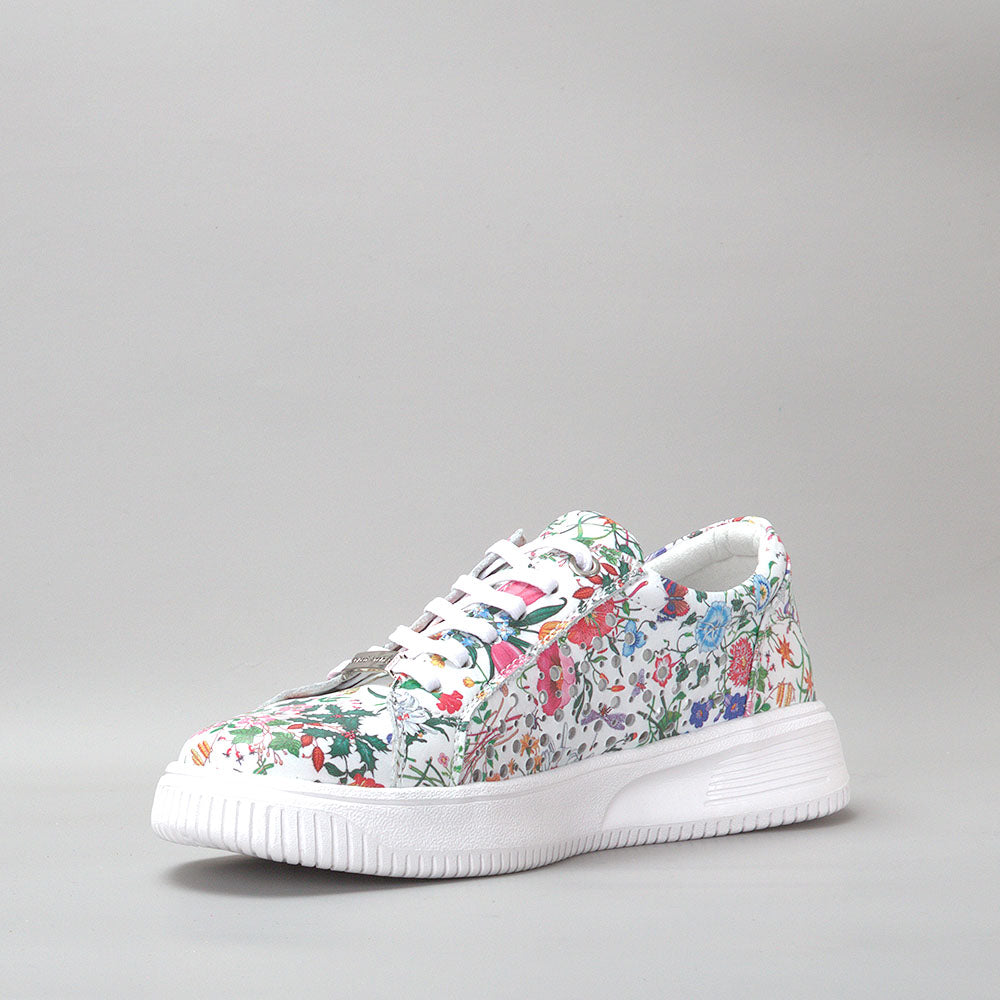 Noble - White Floral Print - Naked Arches