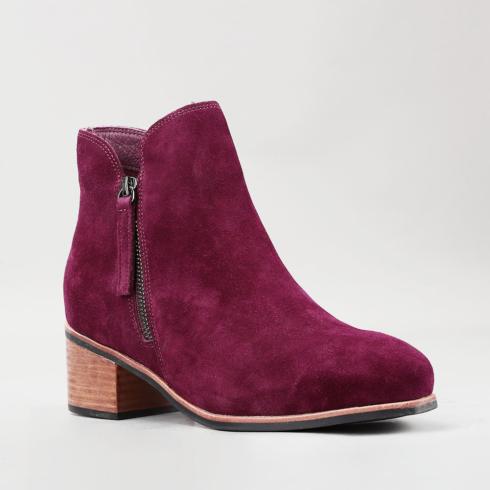 Oxley 2.0 - Burgundy Suede - Naked Arches