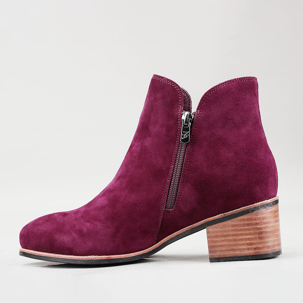 Oxley 2.0 - Burgundy Suede - Naked Arches