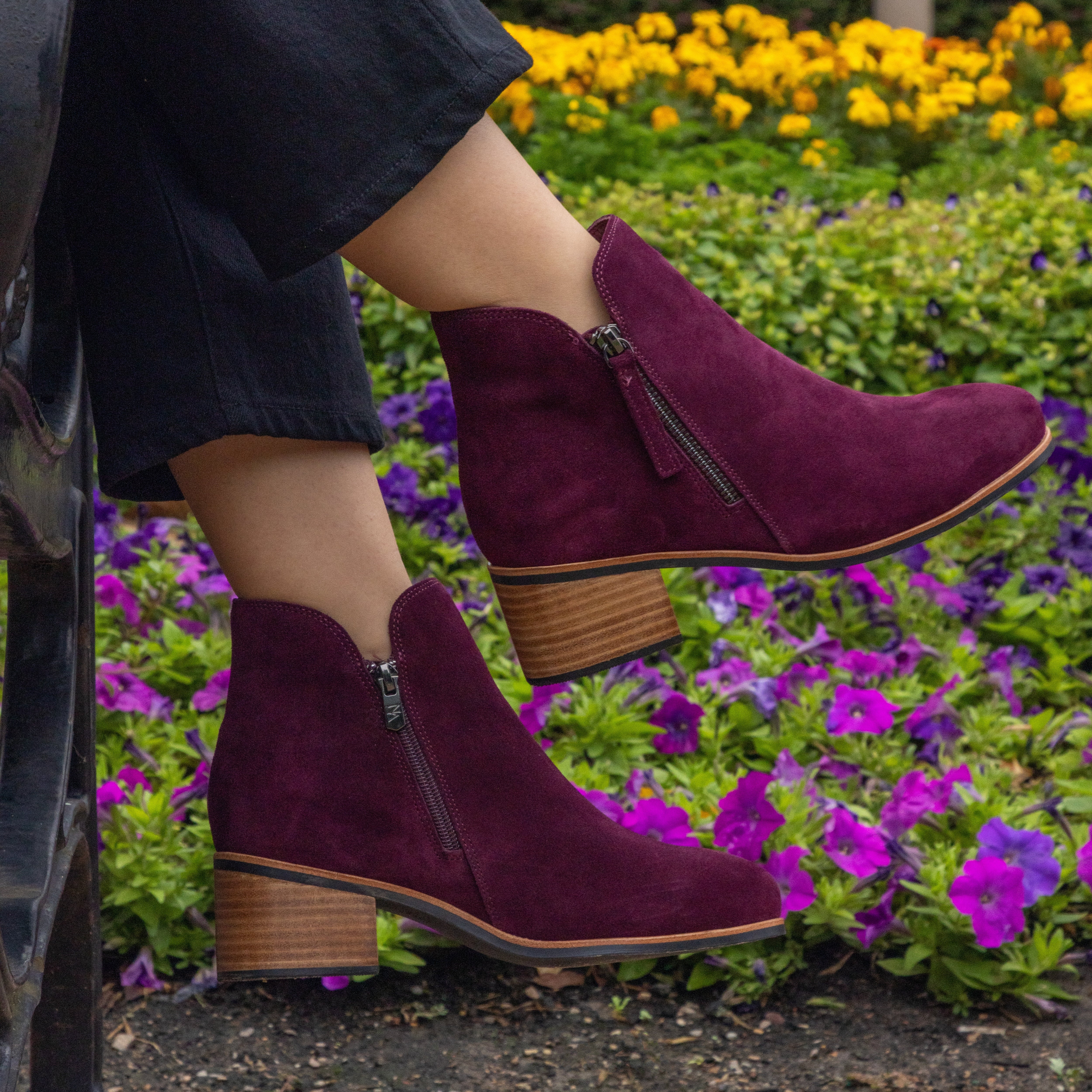 Oxley 2.0 - Burgundy Suede - Naked Arches