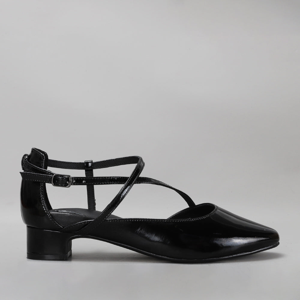 Pita - Black Patent - Naked Arches