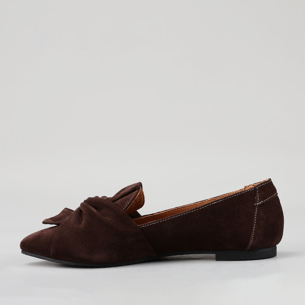 Rosario - Chocolate Suede - LE SANSA