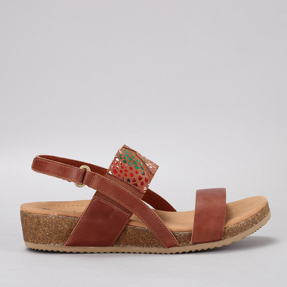 Sprig - Mocha Print - Naked Arches