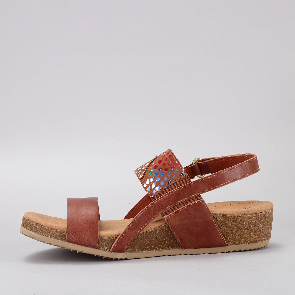 Sprig - Mocha Print - Naked Arches