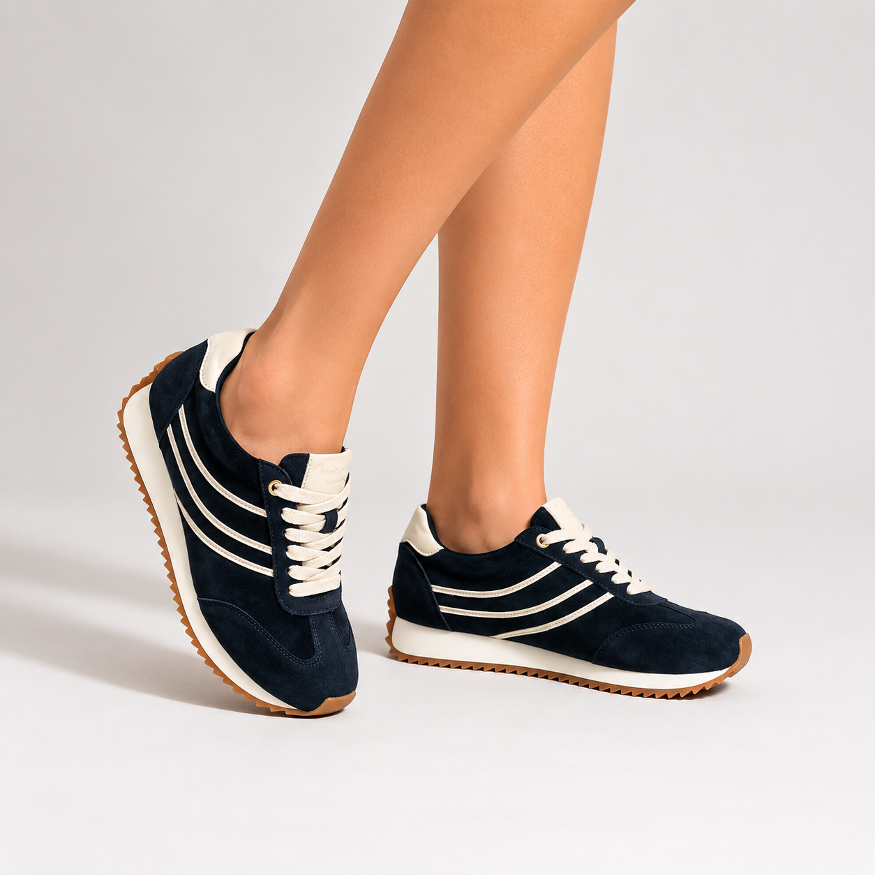 Wednesday - Navy Suede